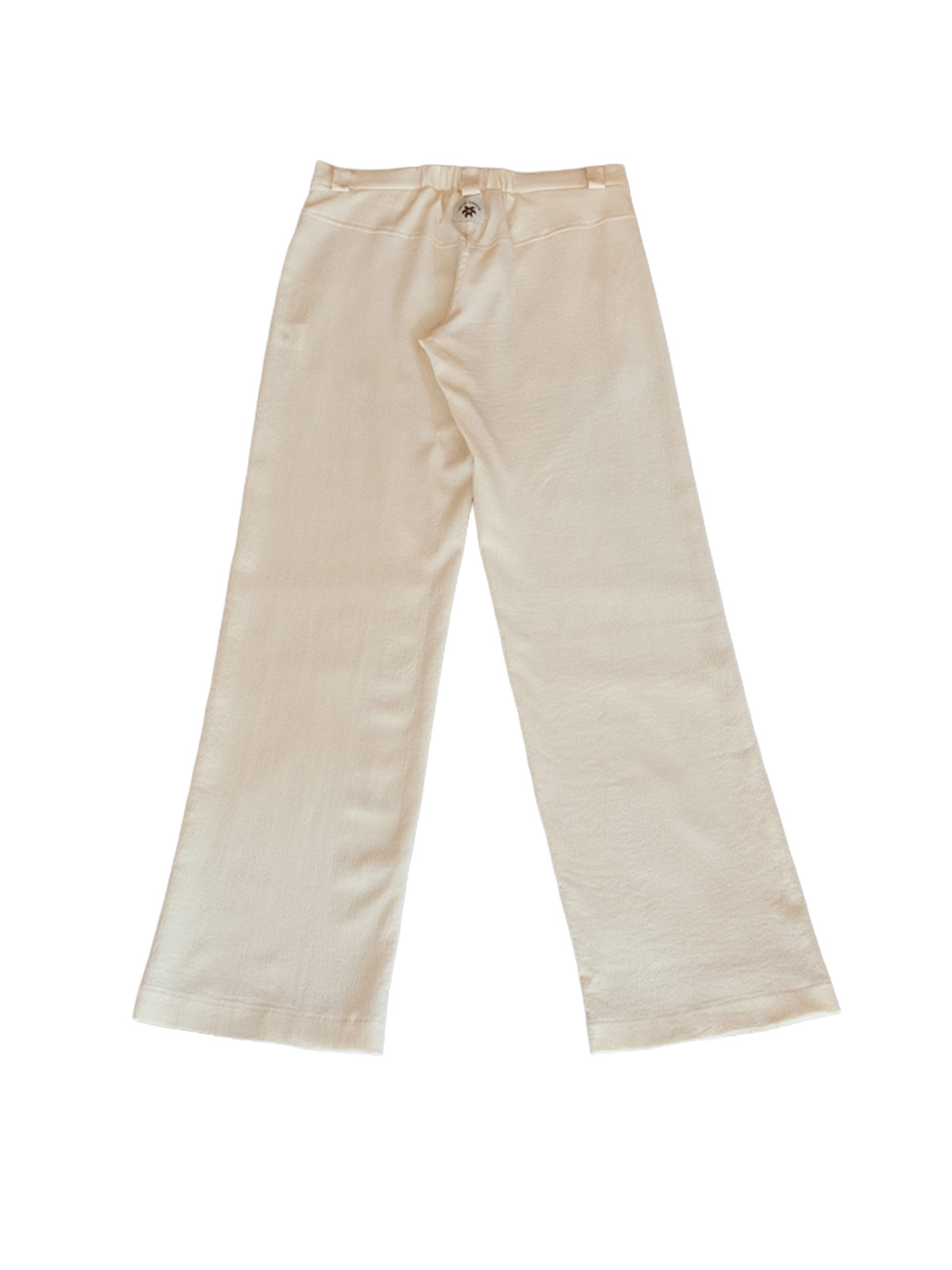 HOKKAIDŌ PANTS IN CREAM CRINKLE - immagine 3