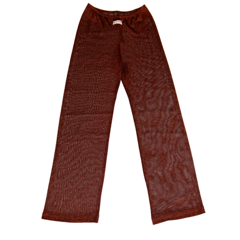 SIMI PANTS IN COPPER MESH