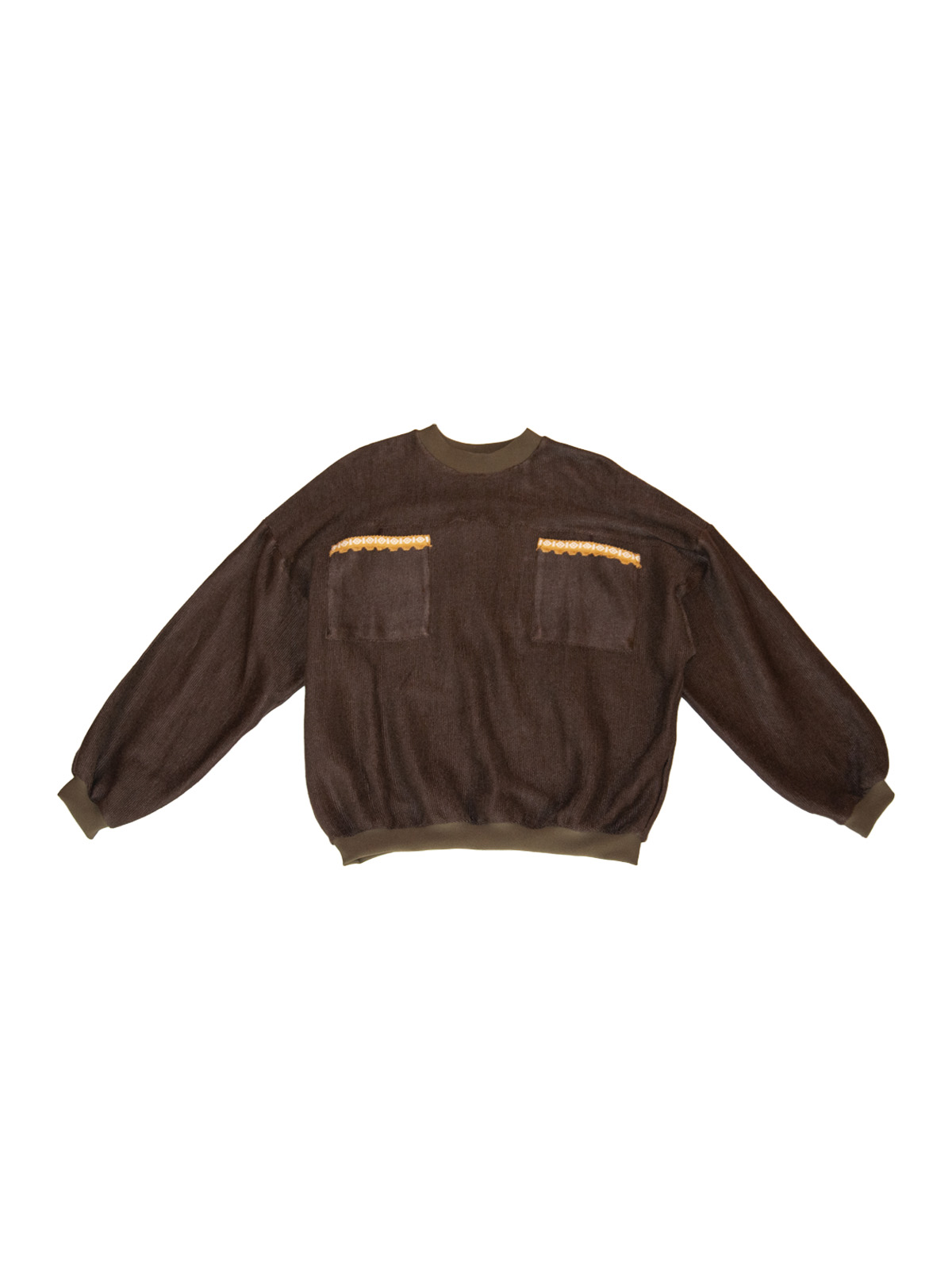 MENSWEAR VOL.1 - OKINAWA SWEATSHIRT BROWN