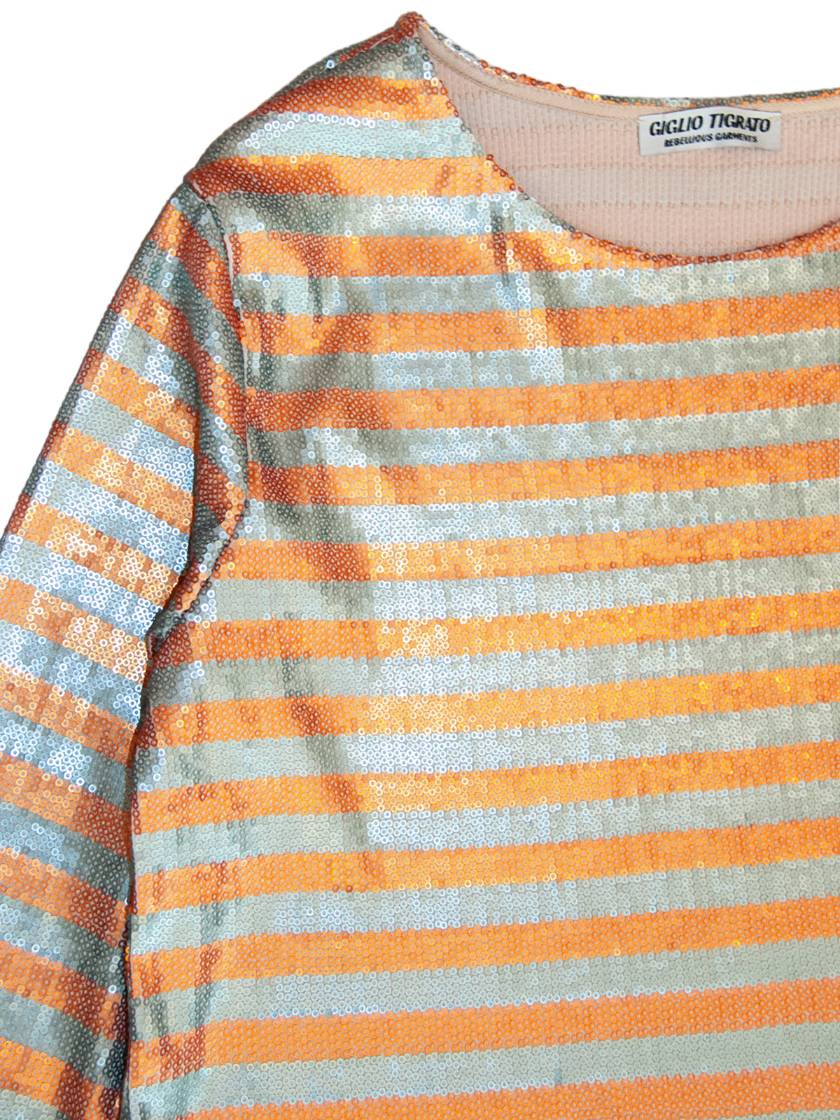 SIARGAO DRESS IN STRIPED PAILLETTES - immagine 6