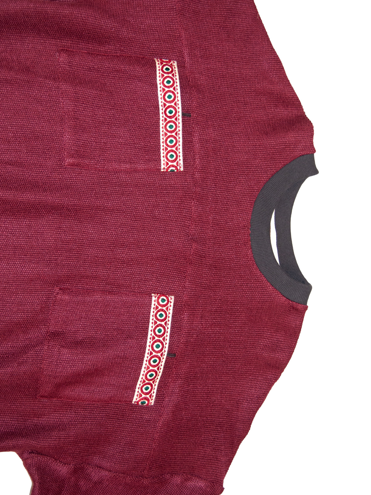 MENSWEAR VOL.1 - OKINAWA SWEATSHIRT BORDEAUX - immagine 2