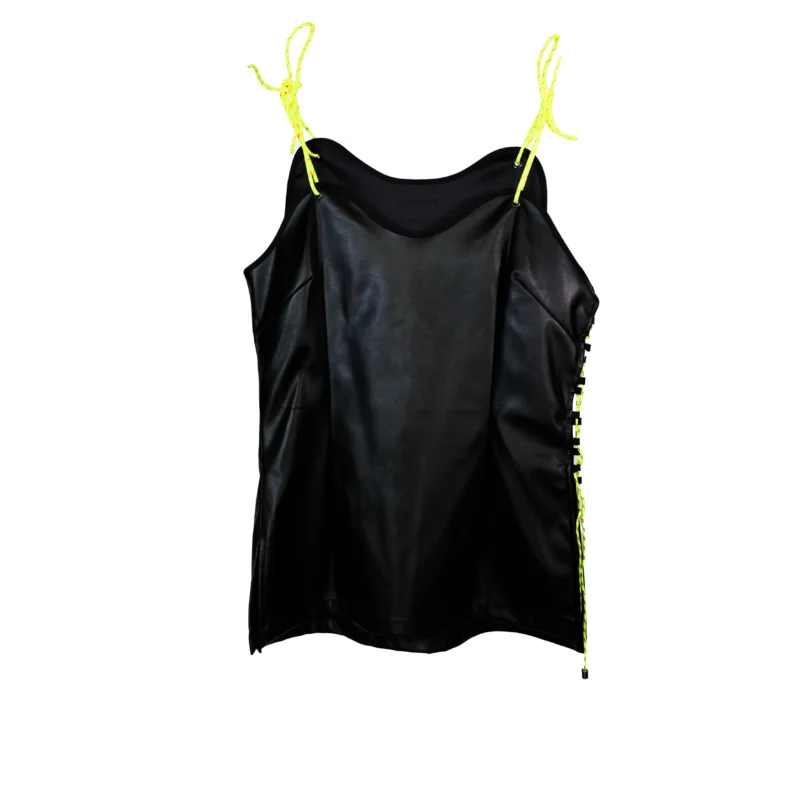 Edna Corset in Faux Leather