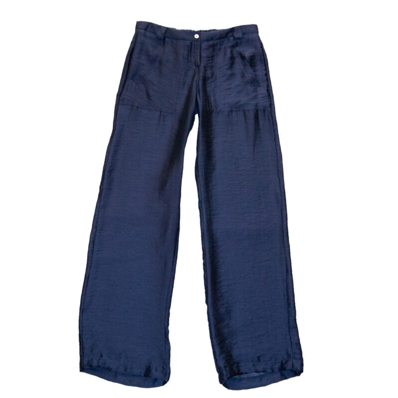 HOKKAIDŌ PANTS IN MIDNIGHT BLUE TENCEL